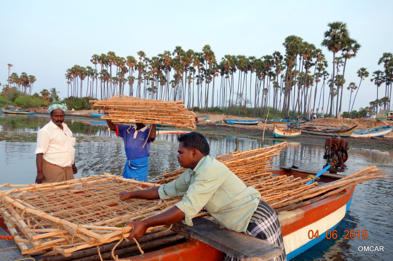 Das Material für die Zäune Das Material für die Zäune