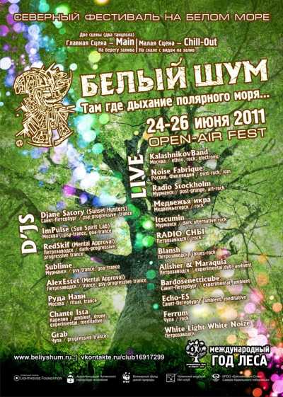 2011 festival poster