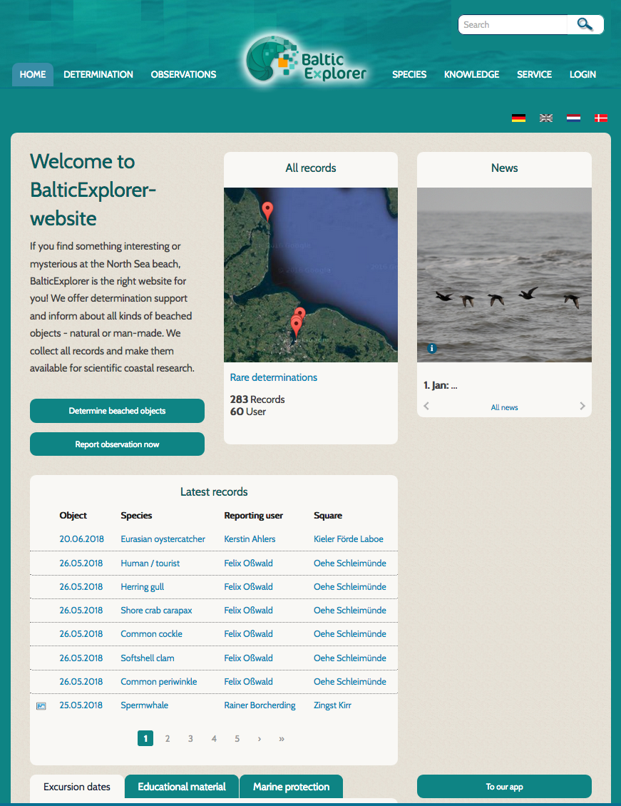 Screenshot BalticExplorer - Baltic Sea Screenshot BalticExplorer - Baltic Sea